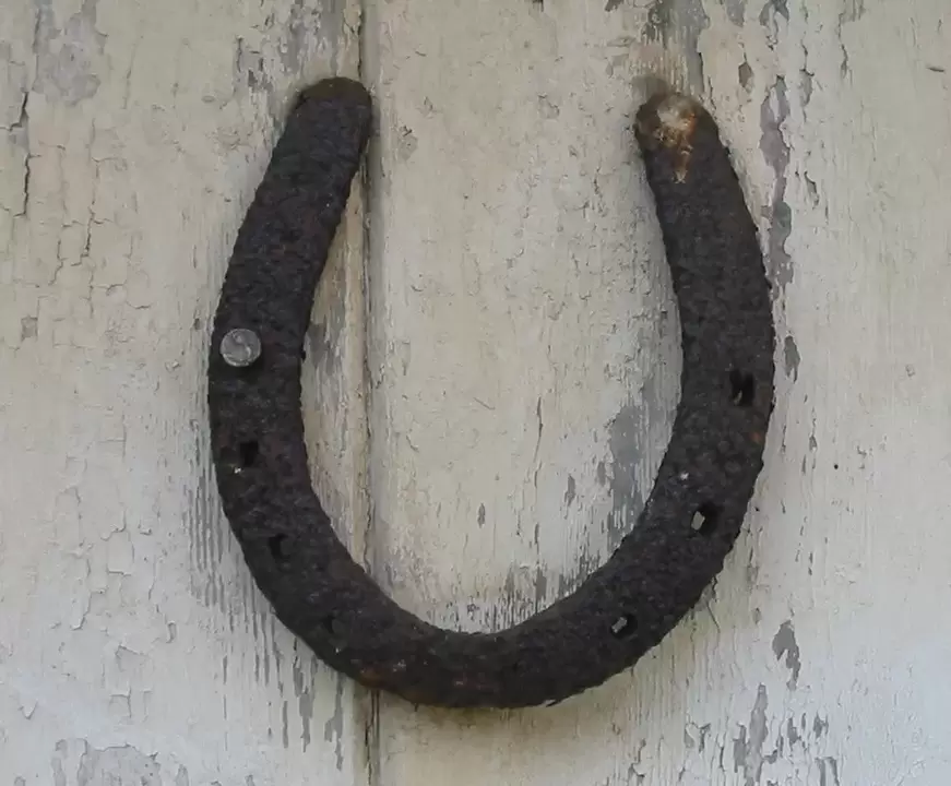 õnne amulett - hobuseraua